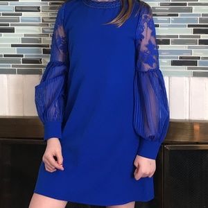 Girls Royal Blue Dress with